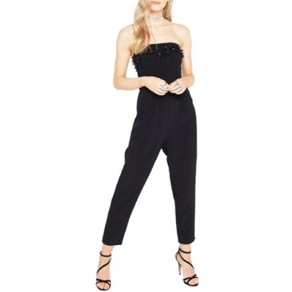 NWT - Miss Selfridge Embellished Jumpsuit - Size 2